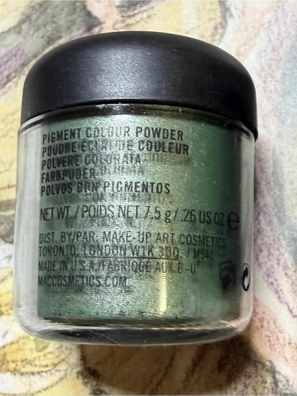 MAC COSMETICS BNIB SPIRITUALIZE PIGMENT RARE 7.5g jar!